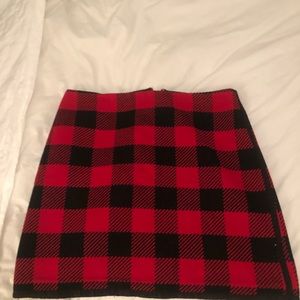 Festive Vineyard Vine Plaid Skirt